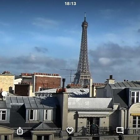 Large Studio Eiffel Tower Apartment Paris Ngoại thất bức ảnh