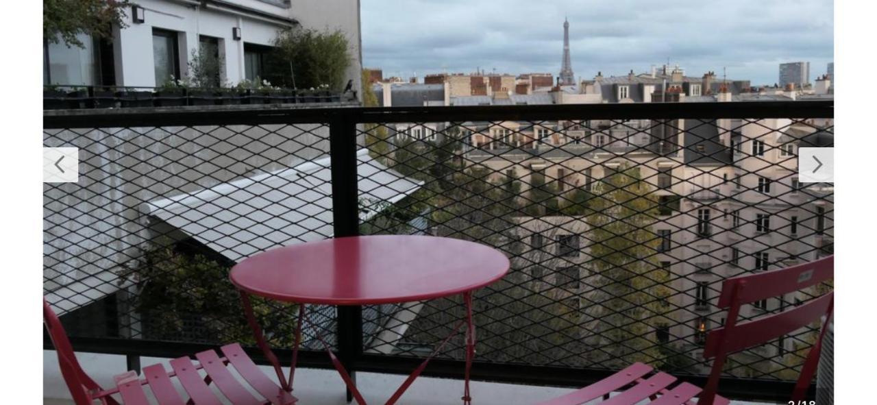 Large Studio Eiffel Tower Apartment Paris Ngoại thất bức ảnh